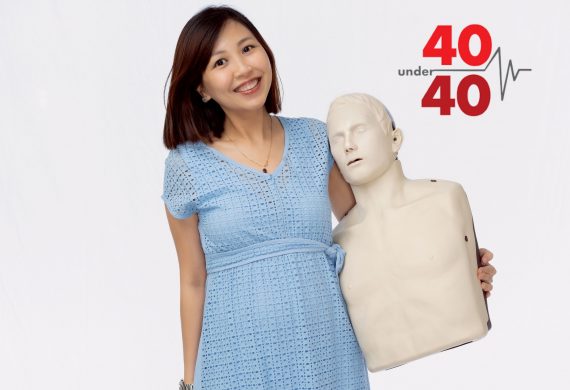 Denise Ng, Assistant Manager at the Singapore Heart Foundation