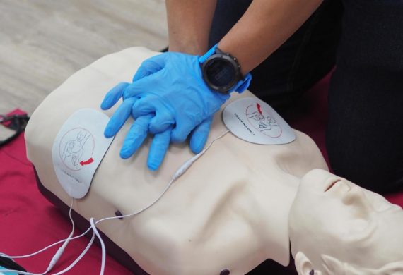 AED Pad Placement Guide