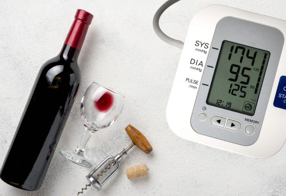 high blood pressure alcohol