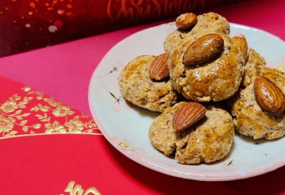 Almond Fortune Cookies