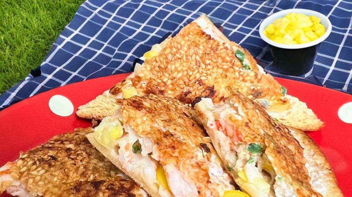 Mini Prawn Paste Toasts